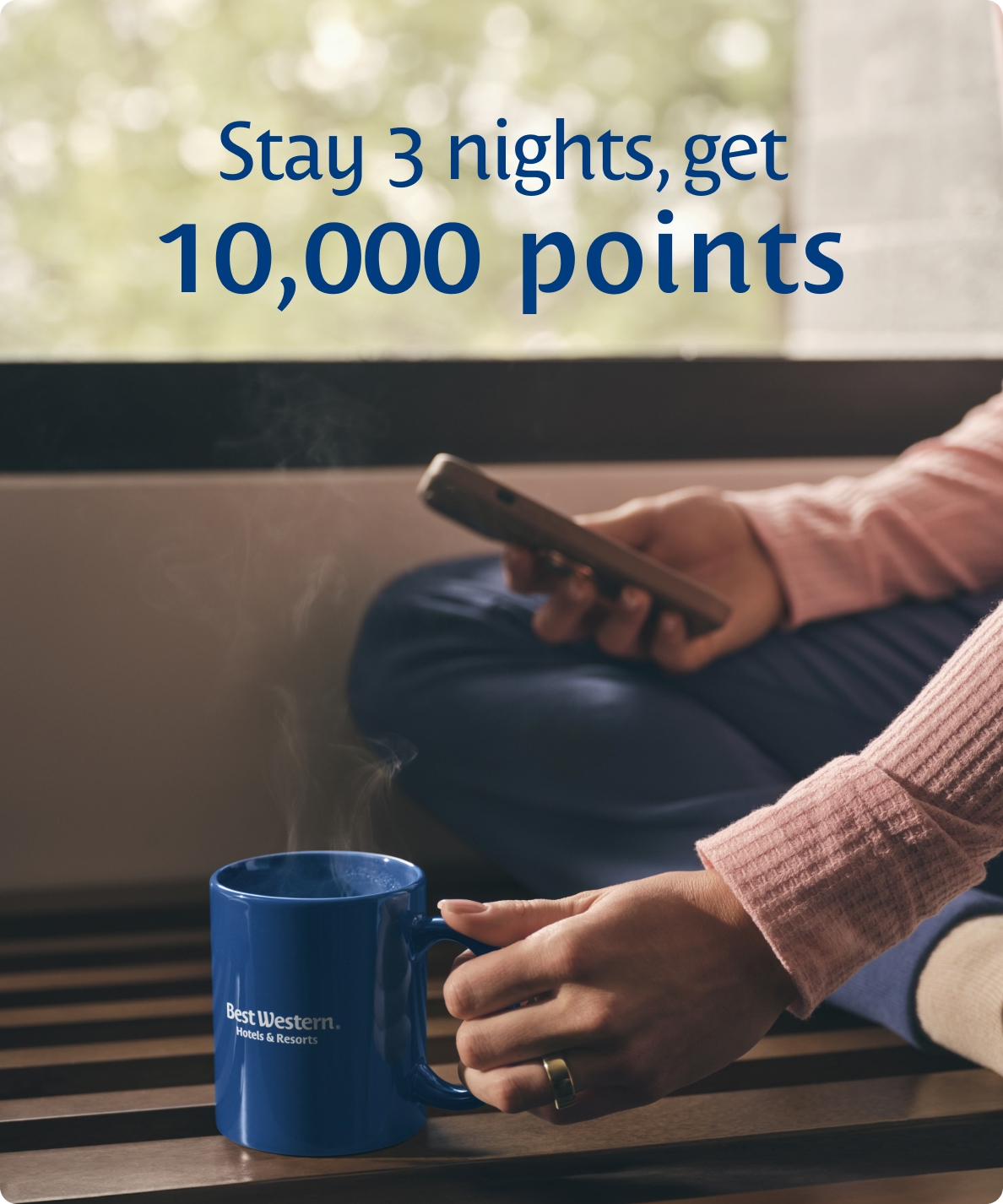 Stay 3 nights, get 10,000 points