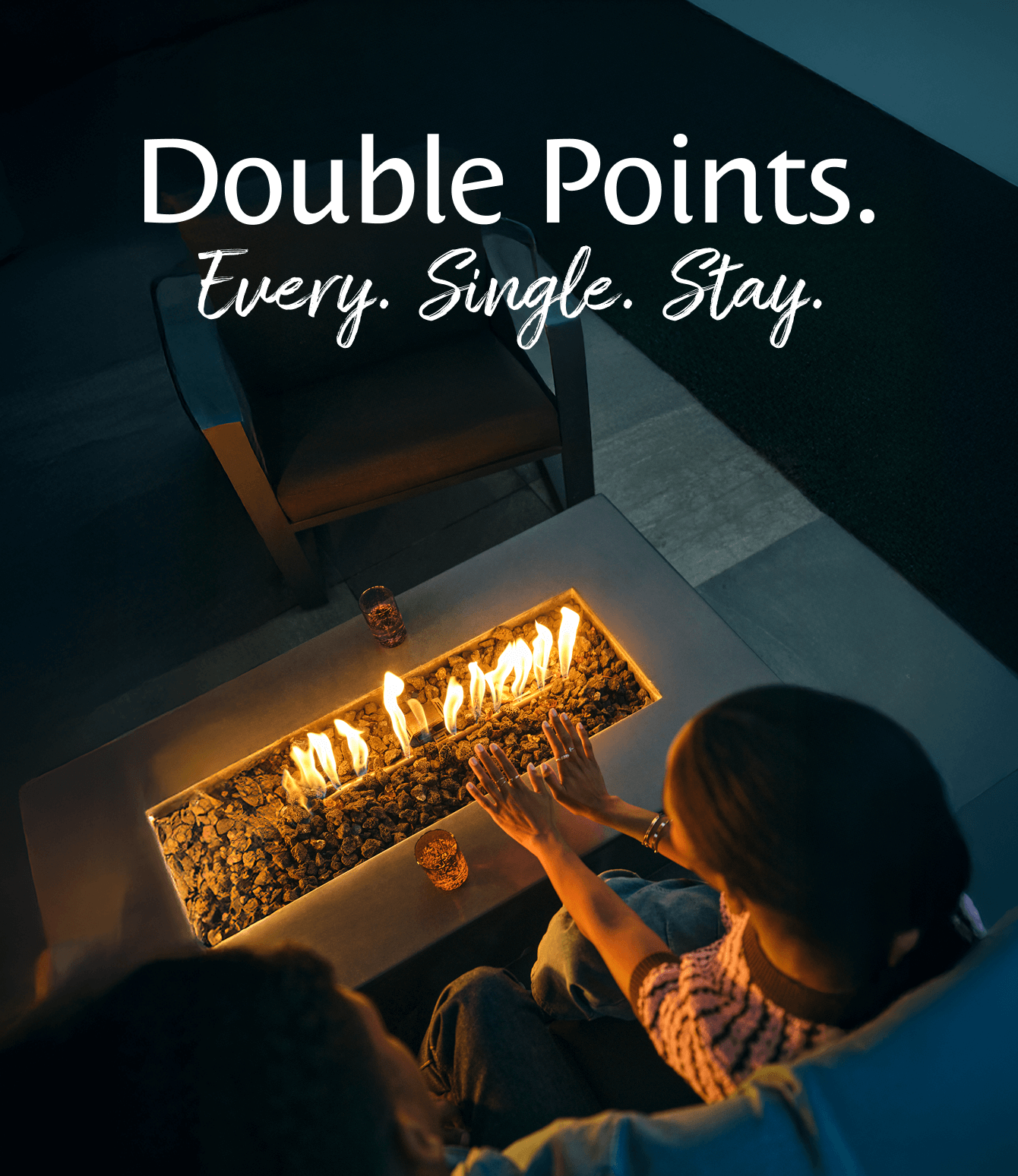 Double Points. Every. Single. Stay.