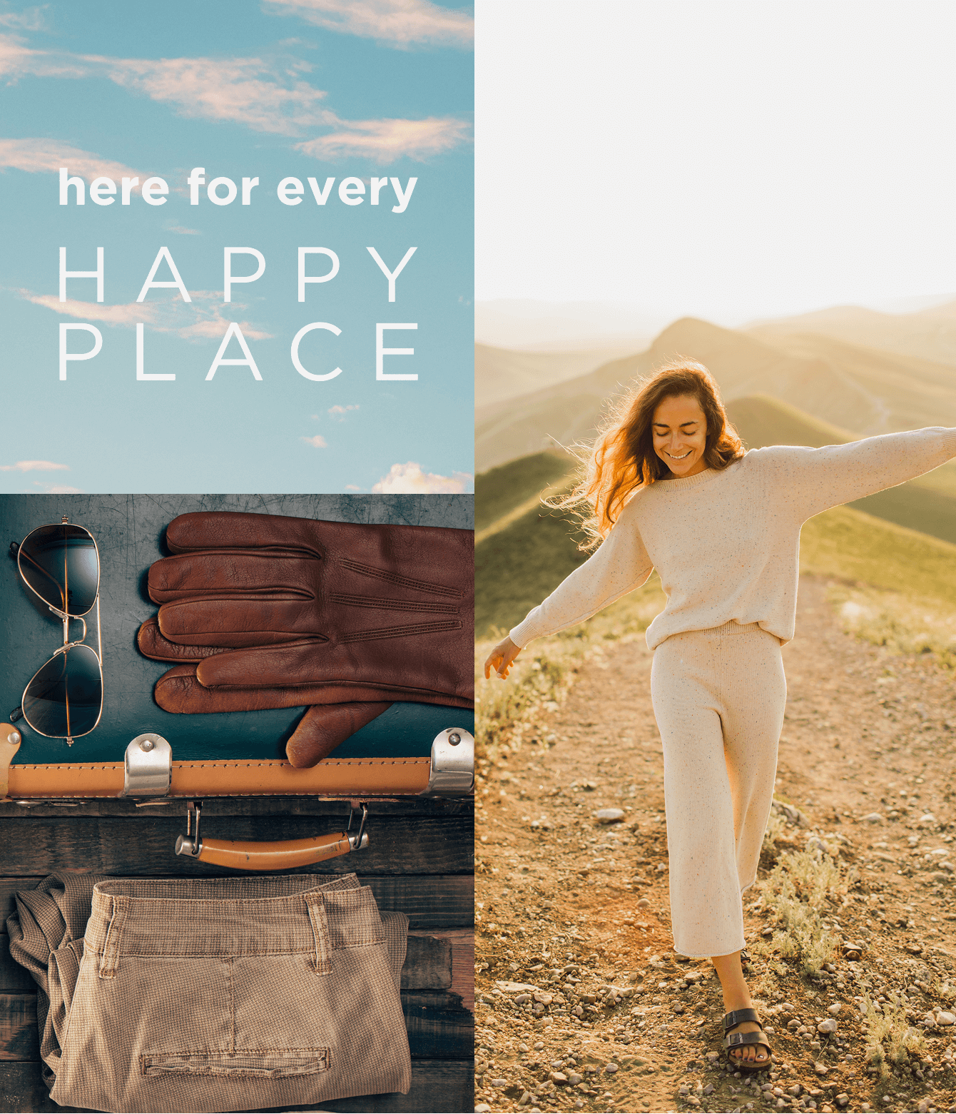 Here for every happy place